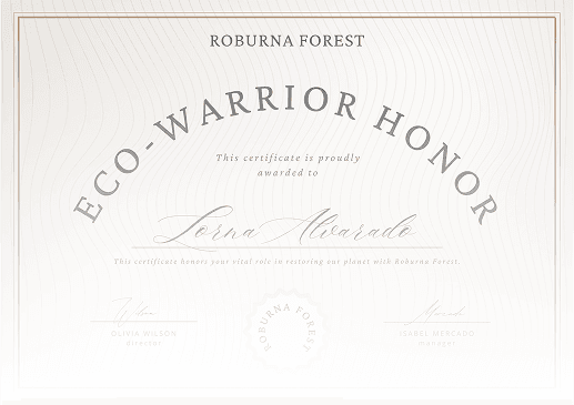 Plant Certificate
